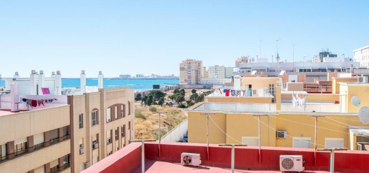 Apartamento El Rayo Verde Cádiz Exteriör bild